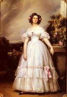 Winterhalter, Franz Xavier - A Full-Length Portrait of H.R.H Princess Marie